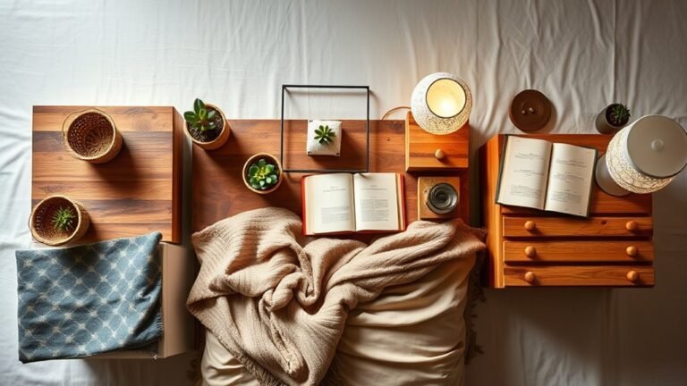 charming and functional bedside tables