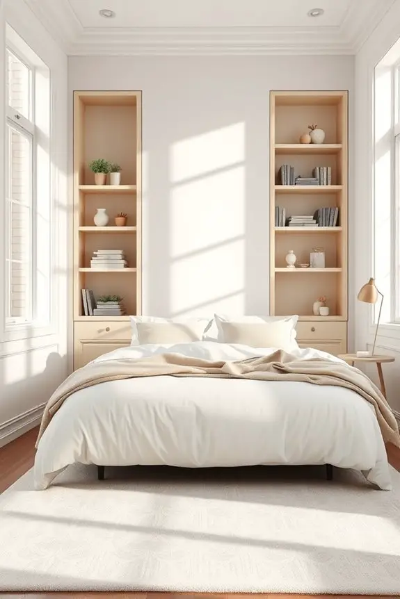 charming and functional shelving
