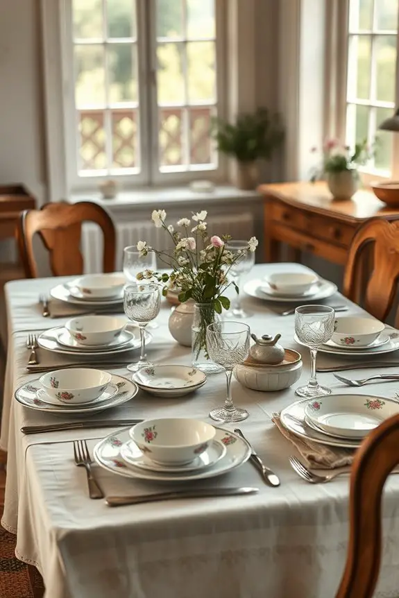 charming antique dining experience