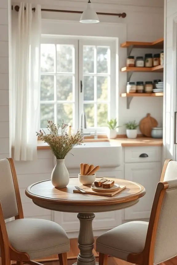 charming breakfast nook design