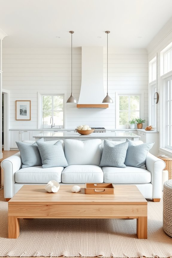 charming coastal shiplap walls