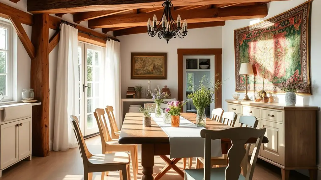 charming cottage dining inspiration