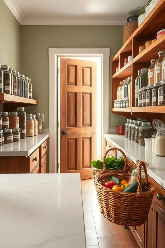 charming functional pantry solutions