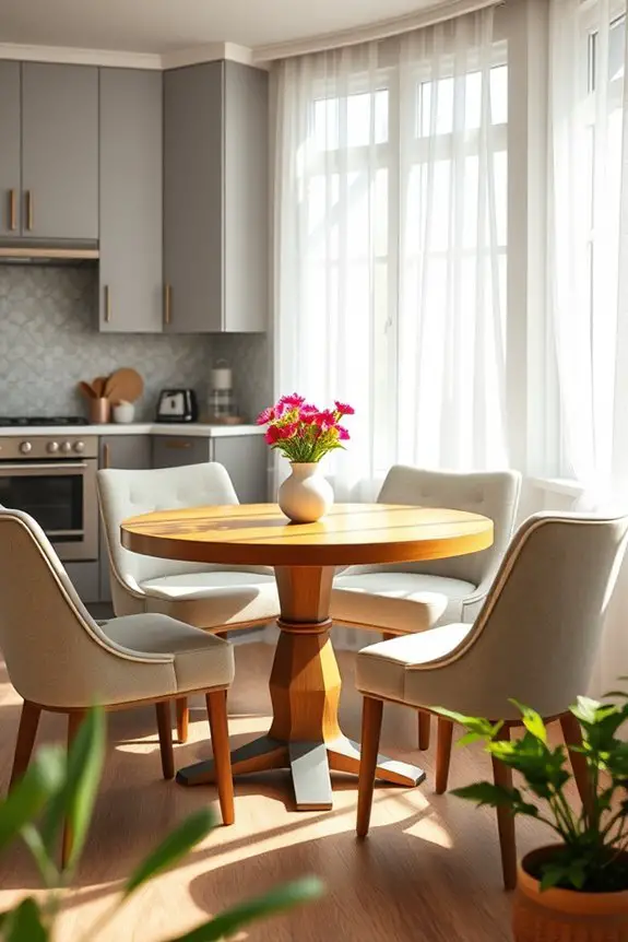 charming kitchen breakfast nook