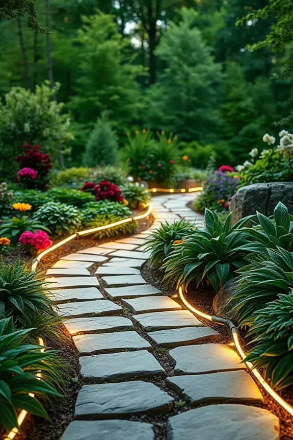charming led border lighting
