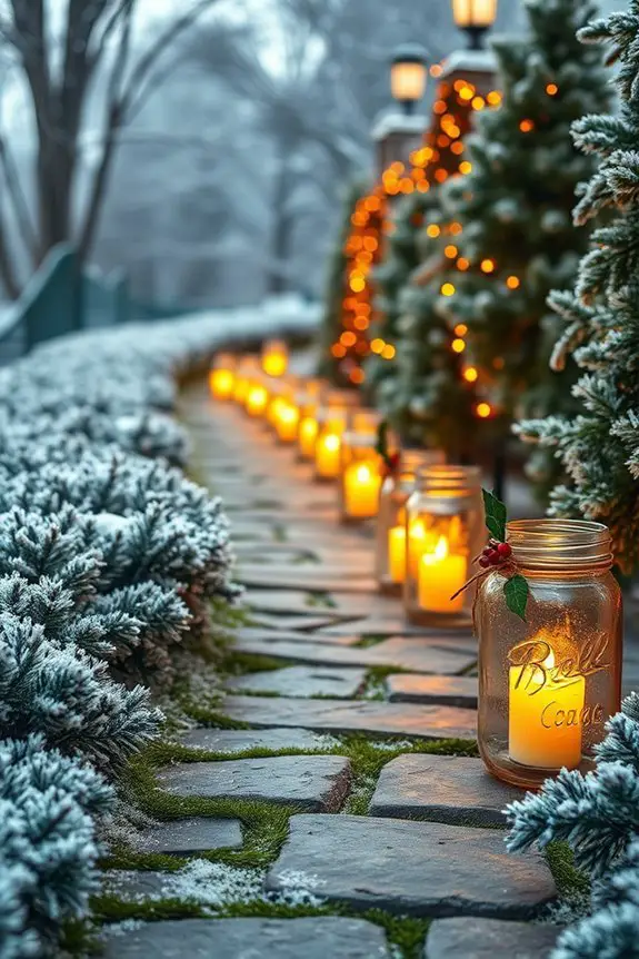charming mason jar luminaries