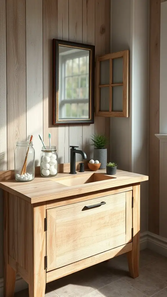 charming mason jar storage