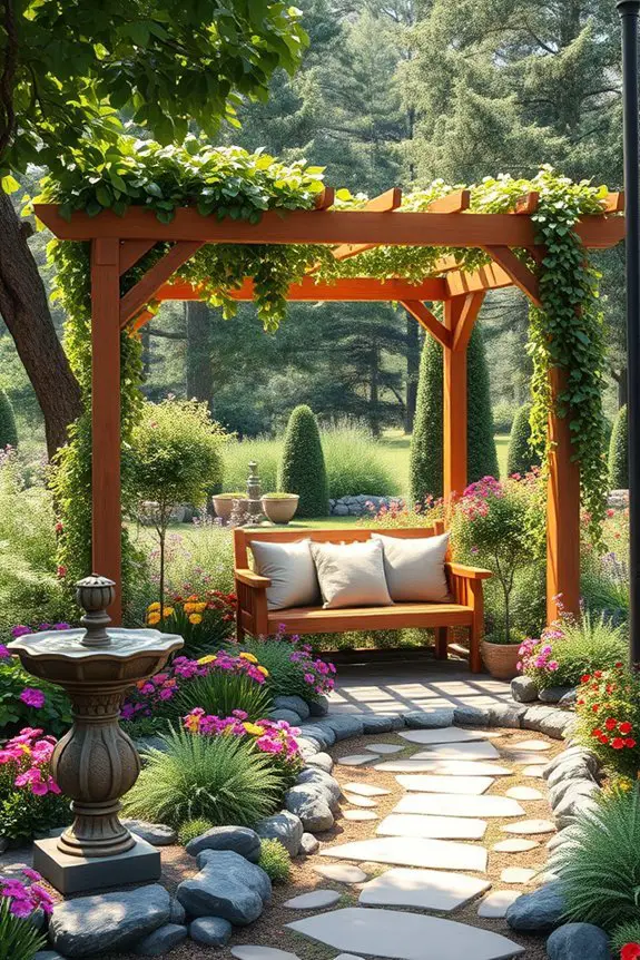 charming outdoor relaxation space