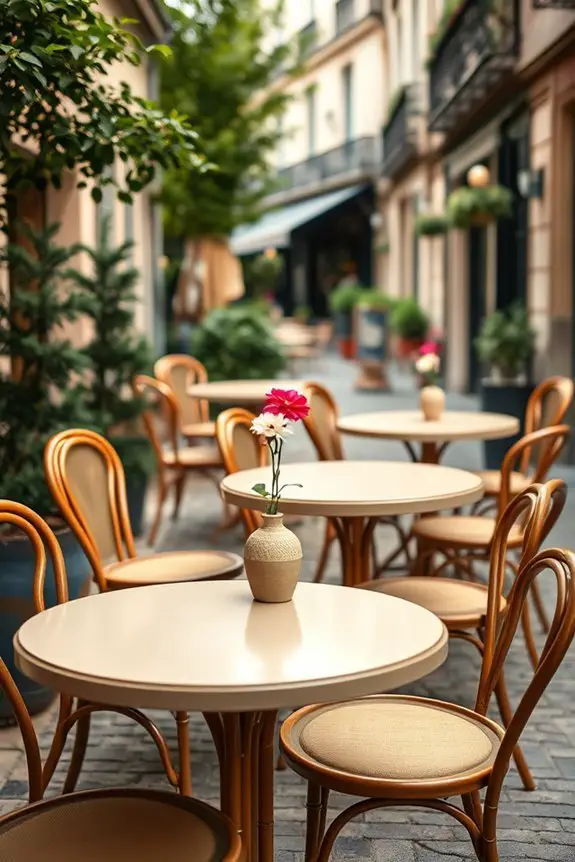 charming parisian outdoor decor