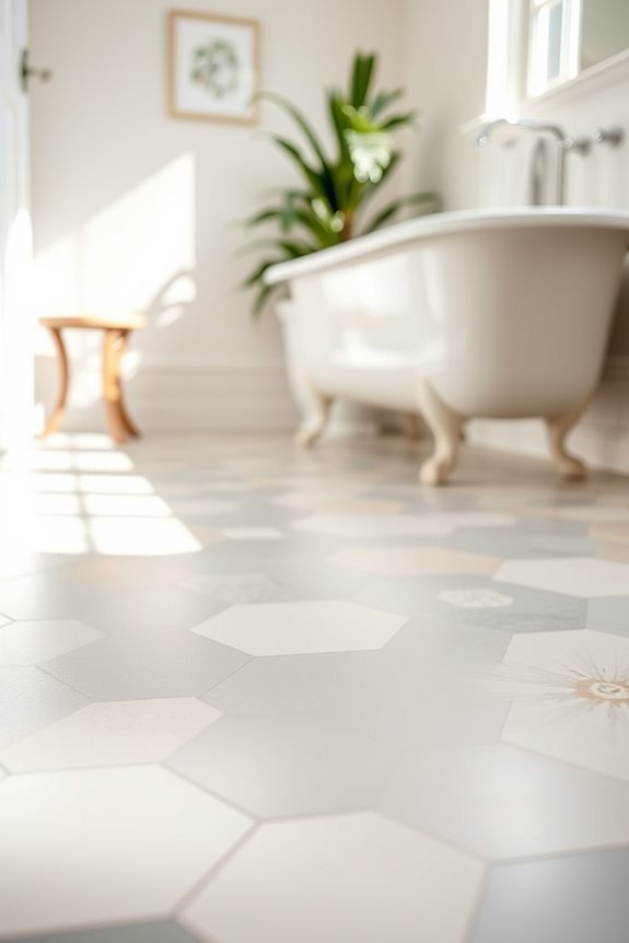 charming retro bathroom tiles