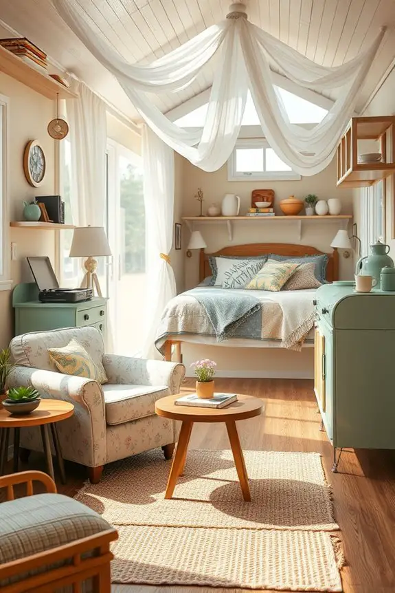 charming retro vintage retreat