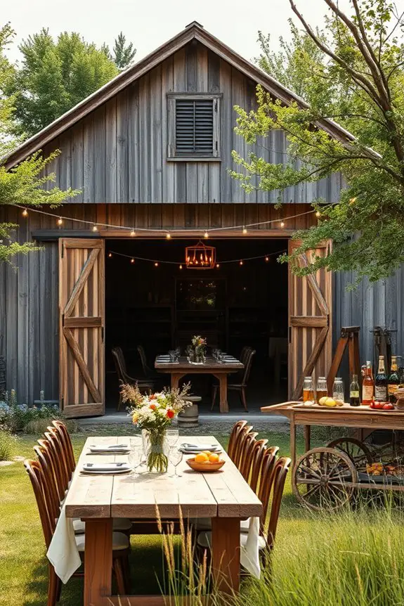 charming rustic barn retreat