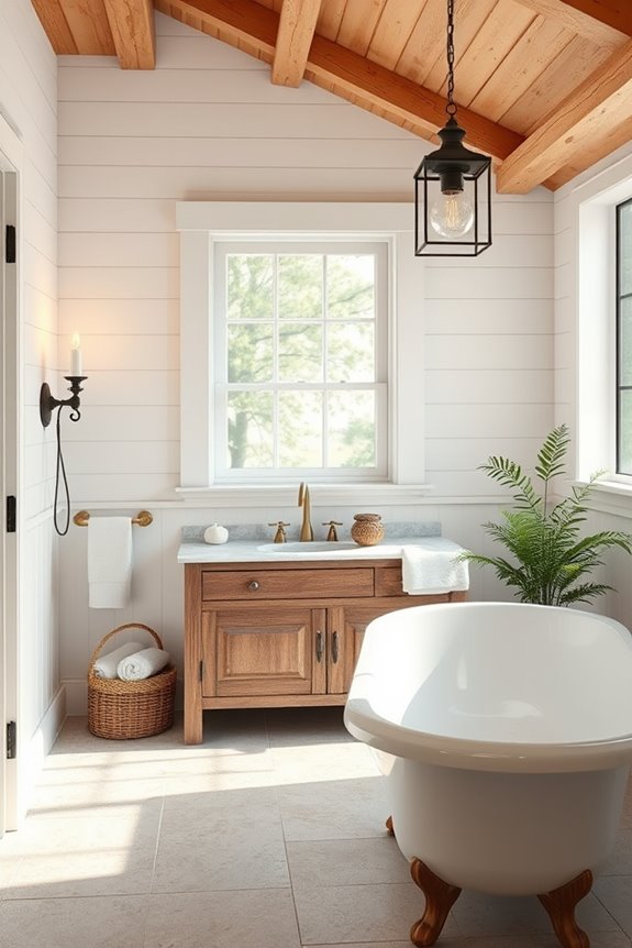 charming rustic cottage lighting