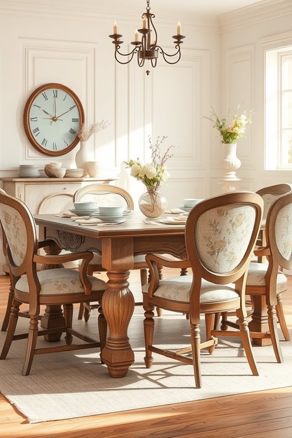 charming rustic farmhouse chairs