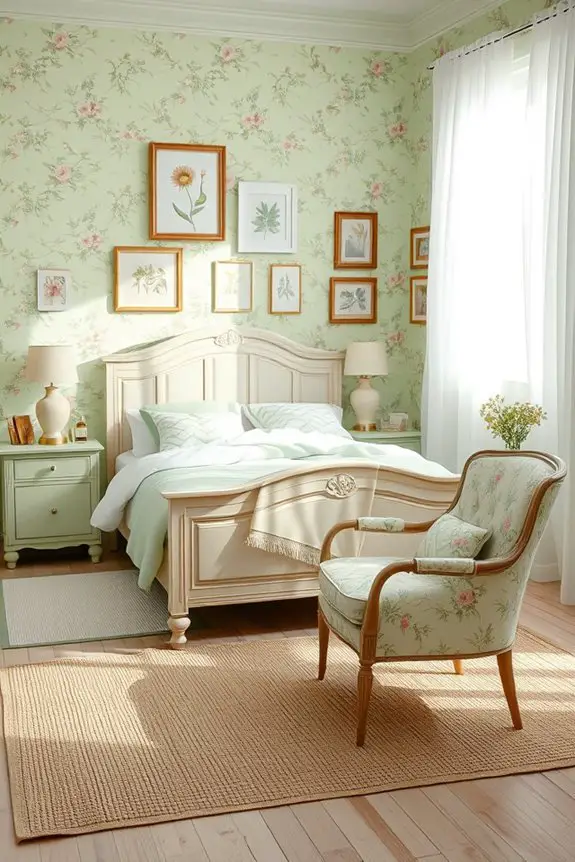 charming shabby chic bedroom