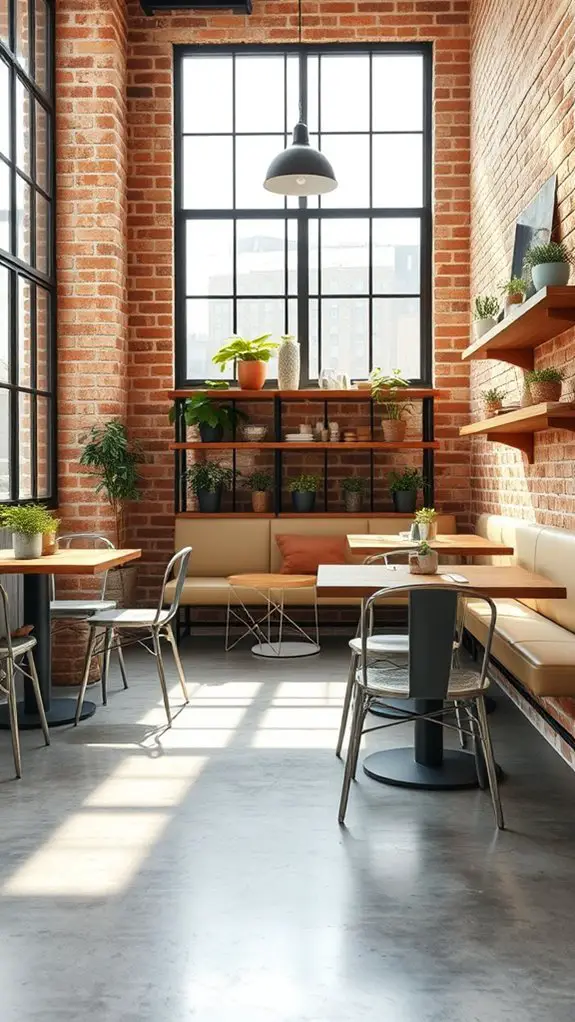 charming urban dining ambiance
