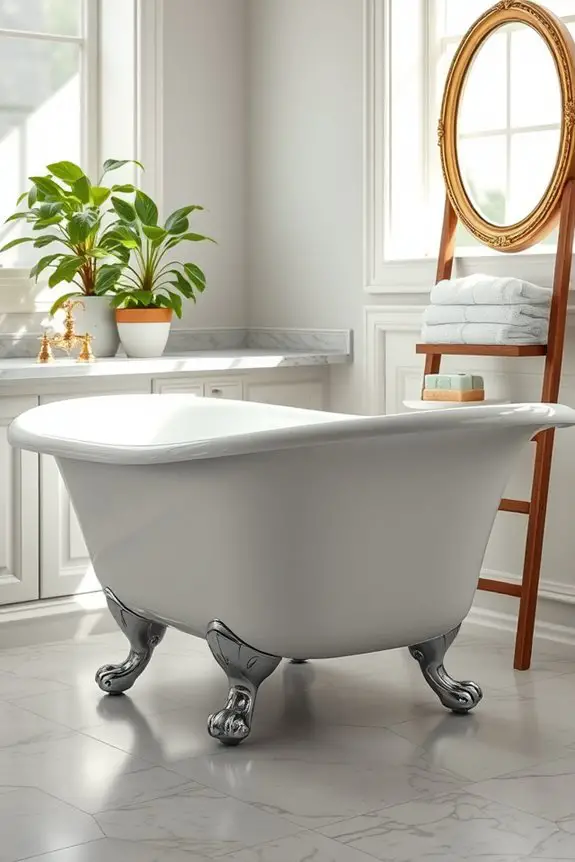 charming vintage clawfoot bathtubs