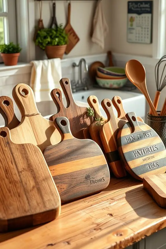 charming vintage cutting boards