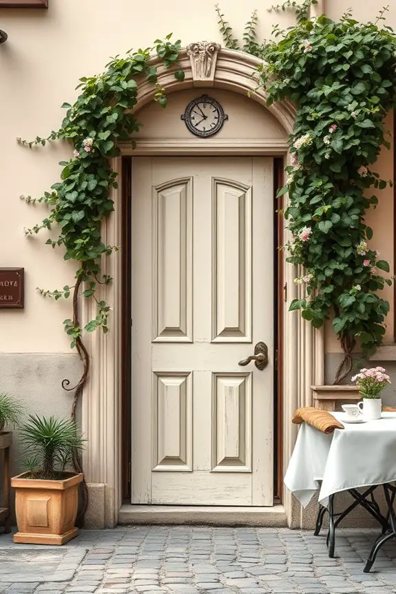 charming vintage door frames