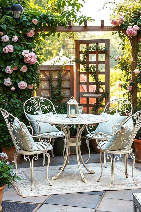 charming vintage garden furniture