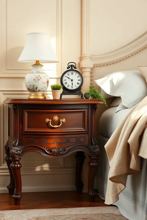 charming vintage nightstand designs