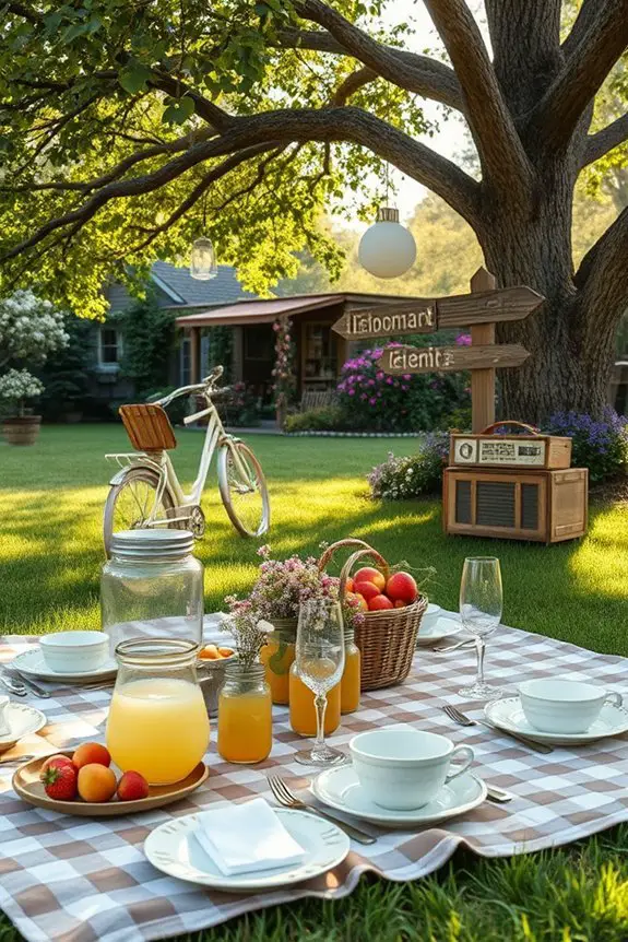 charming vintage picnic experience