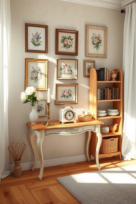 charming vintage wall decor