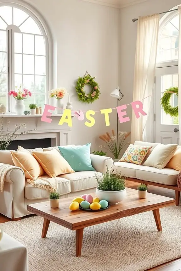 cheerful easter decoration ideas