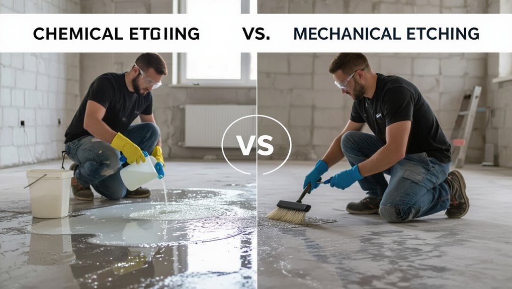 How to Etch a Concrete Floor for Paint, Epoxy, or Stain