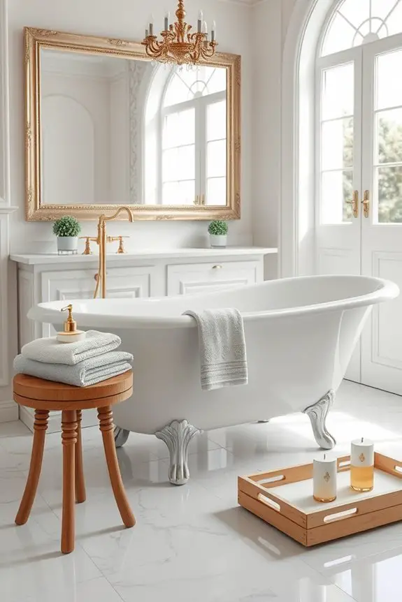 chic accessories for bathrooms