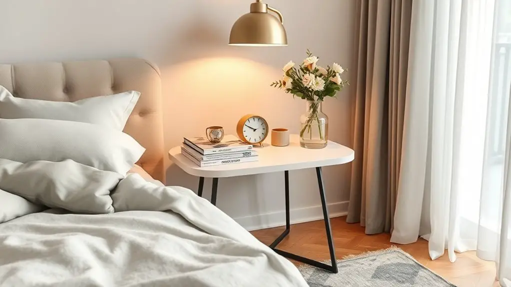 chic and practical nightstands