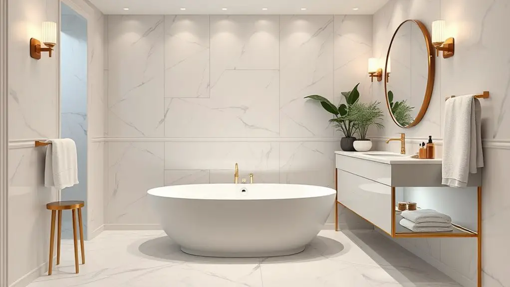 chic bathroom decor inspiration