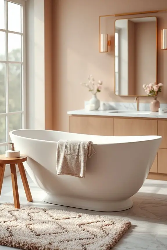 chic bathroom essentials selection