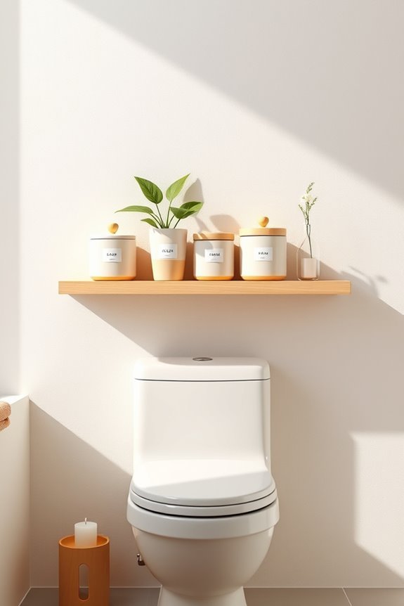 chic bathroom storage solutions