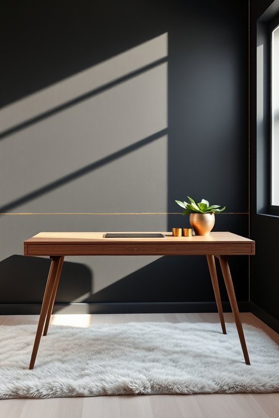 chic black gold chalkboard