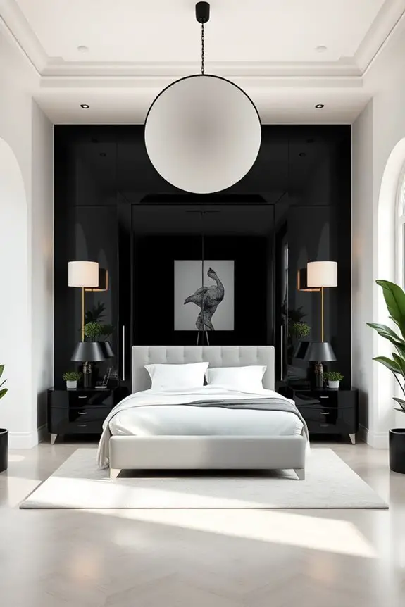 chic black wardrobe elegance