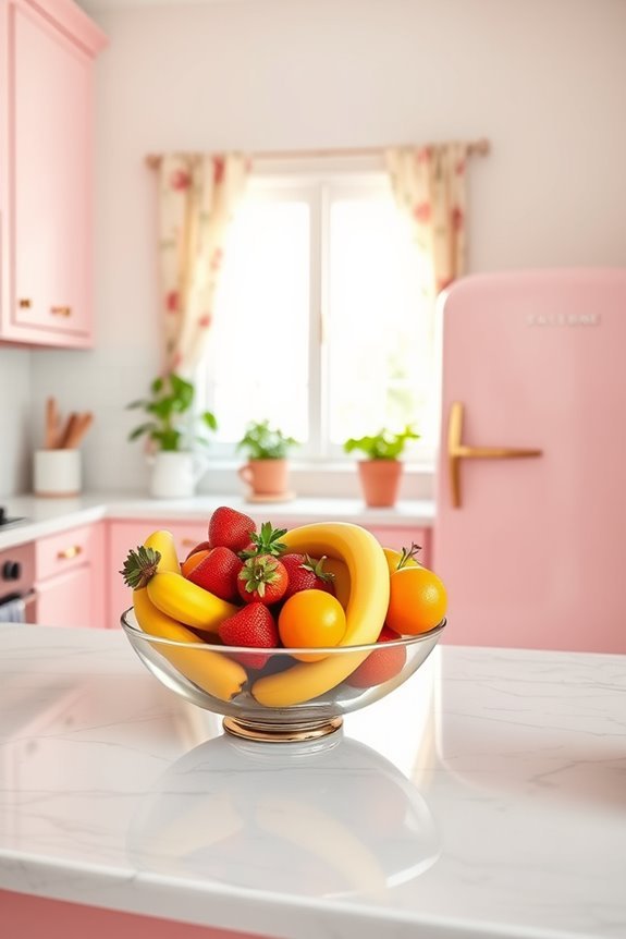 chic colorful fruit displays