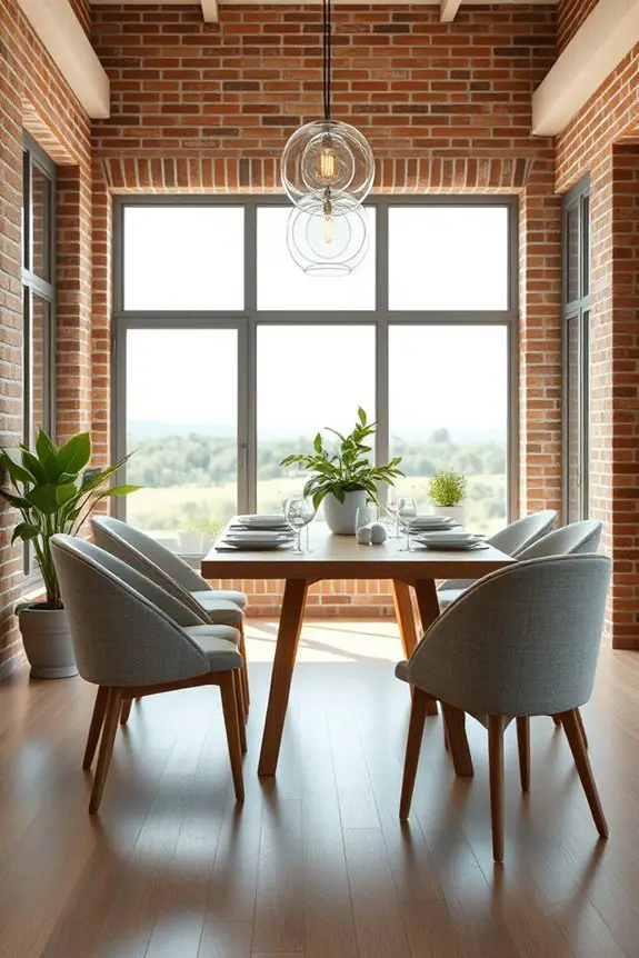 chic dining with scenic views