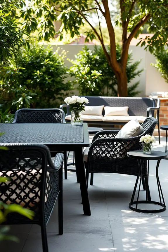 chic durable outdoor furniture