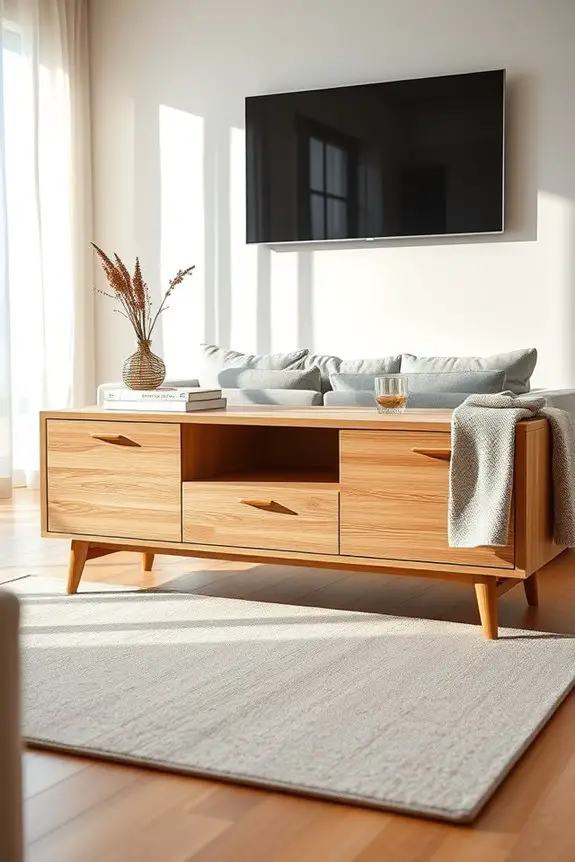 chic functional tv stand