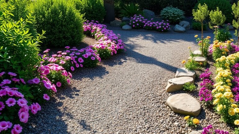 chic gravel garden designs