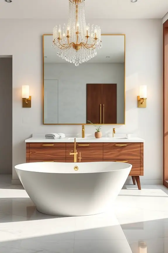 chic lighting enhances aesthetics