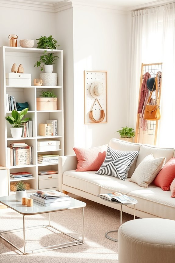 chic multifunctional storage solutions