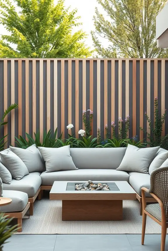 chic outdoor privacy solutions
