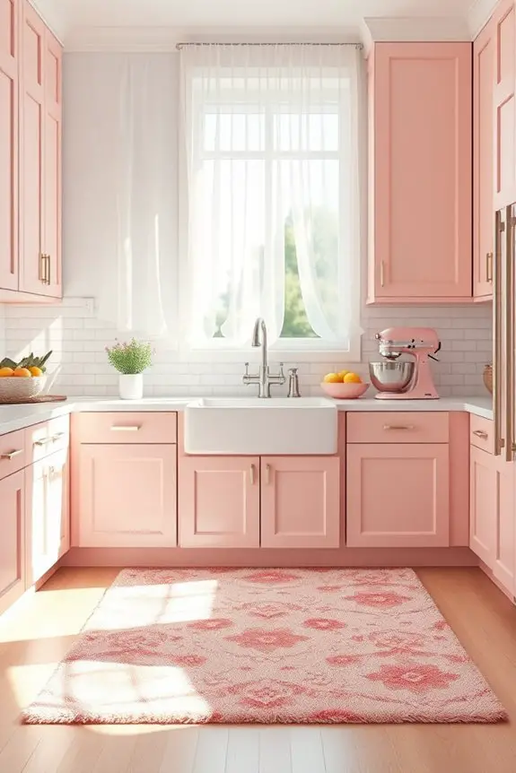 chic rugs for kitchens