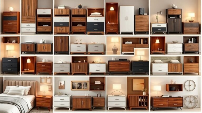 chic storage solutions for bedrooms