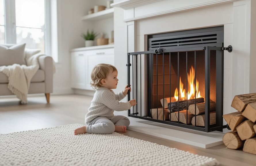 childproofing fire safety measures