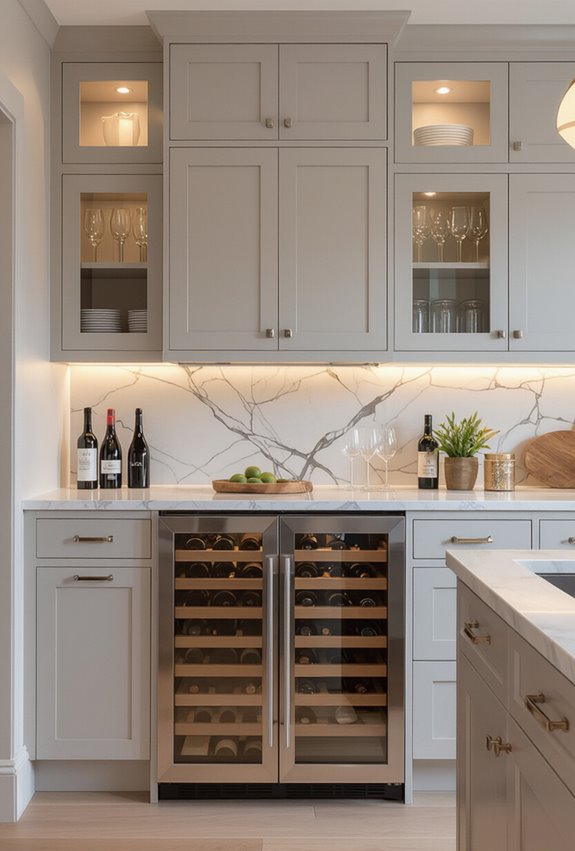 chilled organized entertaining prep station