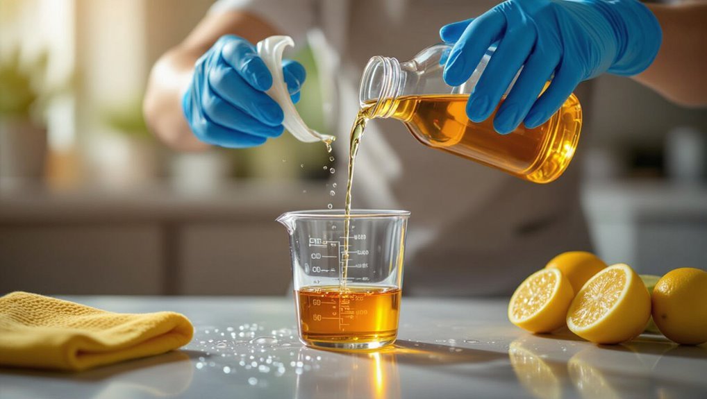 choose appropriate cleaner dilution