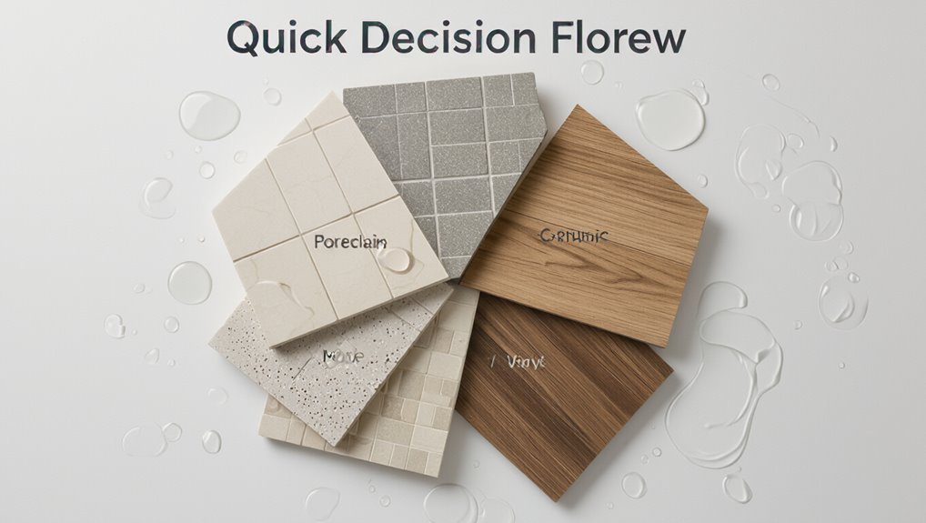 choose bathroom flooring wisely
